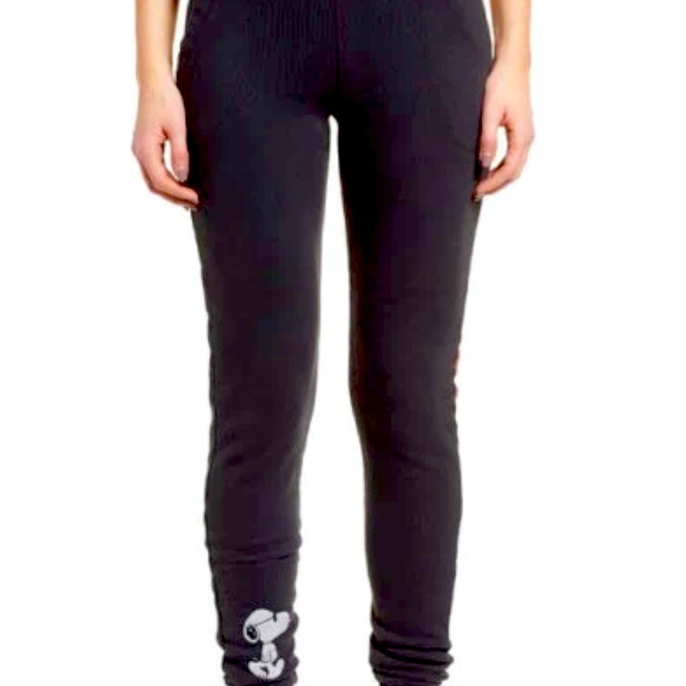 Daydreamer Snoopy Sweatpants in Grey-black